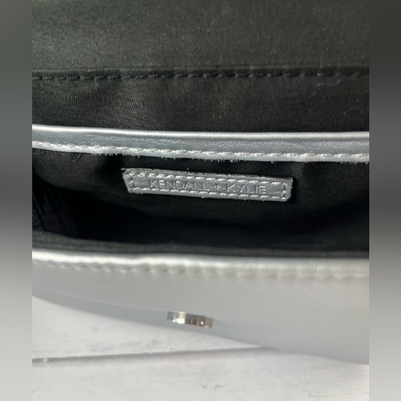 Kendall &Kylie Women Crossbody Bag Silver Star Stud - Picture 7 of 11